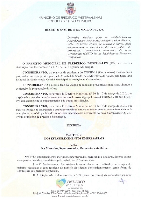 decreto-define-atendimentos-no-comercio-de-fw