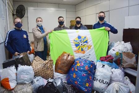 assistencia-social-recebe-doacao-de-cerca-de-600-pecas-de-agasalhos
