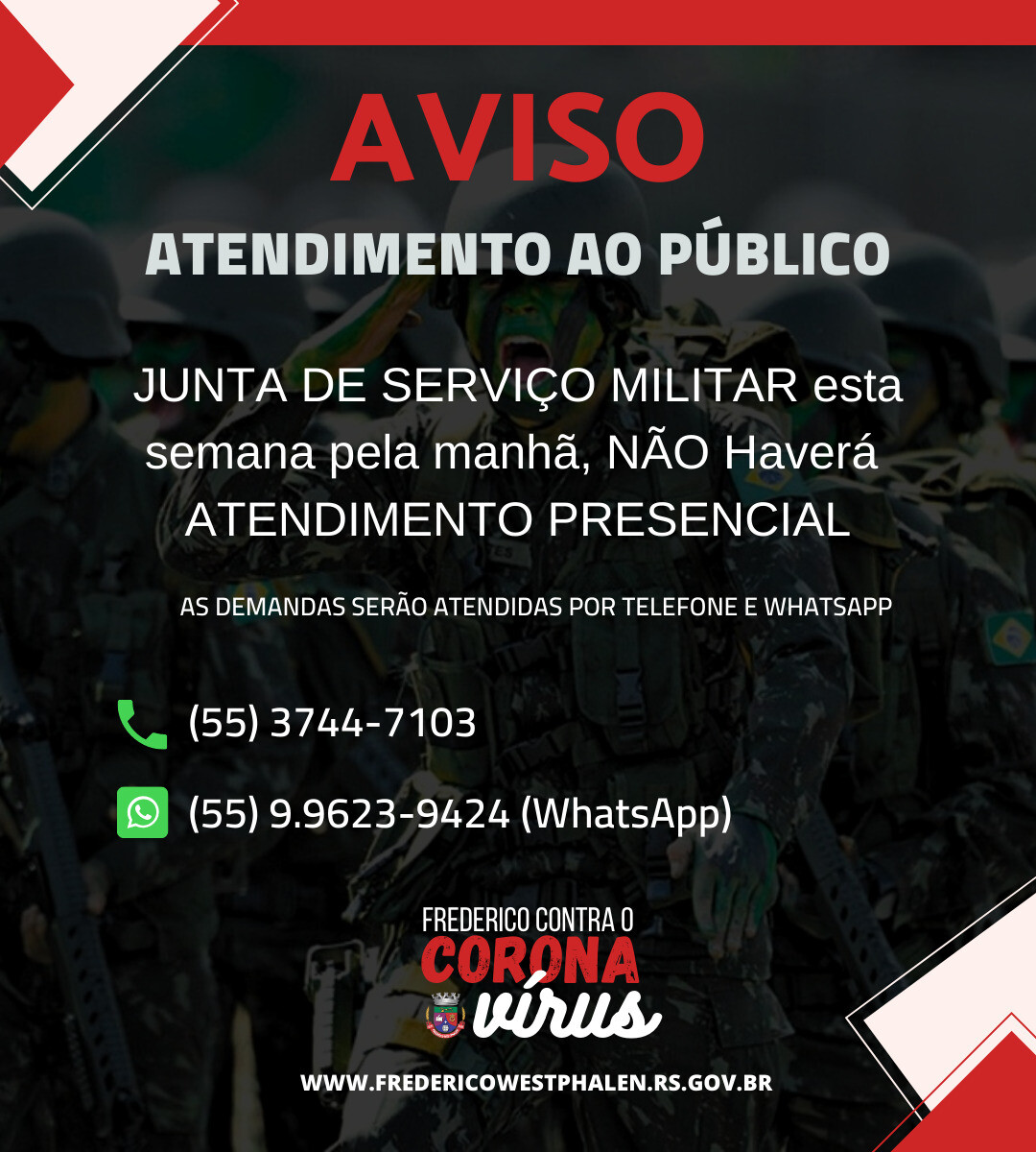 junta-militar-de-fw-oferece-atendimento-online