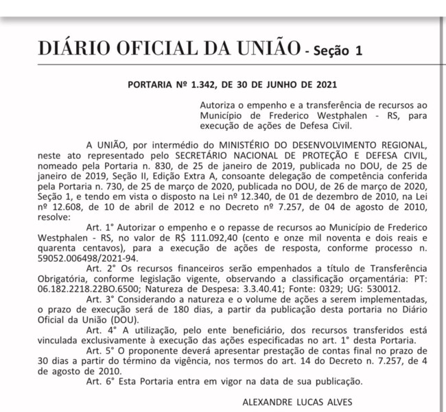 defesa-civil-libera-mais-de-r-100-mil-para-frederico-westphalen