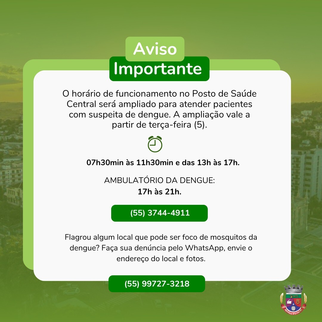 ubs-central-passa-a-ter-horario-de-atendimento-ampliado-para-casos-suspeitos-de-dengue-a-partir-desta-terca-feira-5
