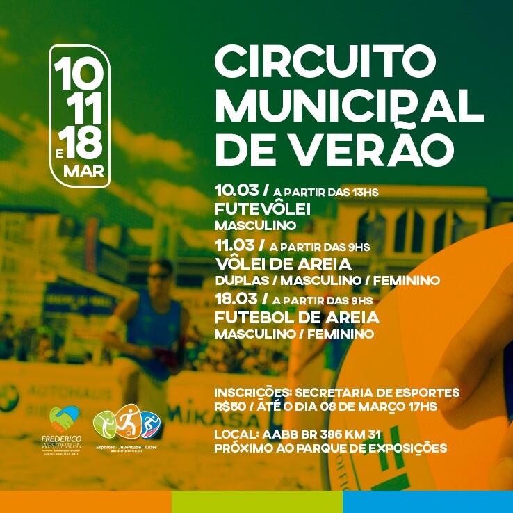 secretaria-de-esportes-realizara-circuito-municipal-de-verao