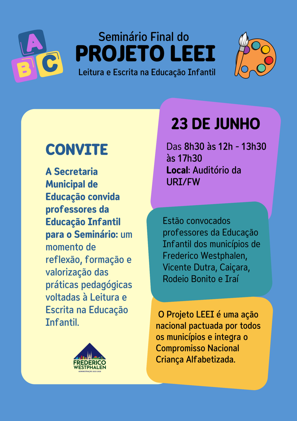 smec-realiza-seminario-final-do-projeto-leei-para-fortalecer-praticas-de-leitura-e-escrita-na-educacao-infantil